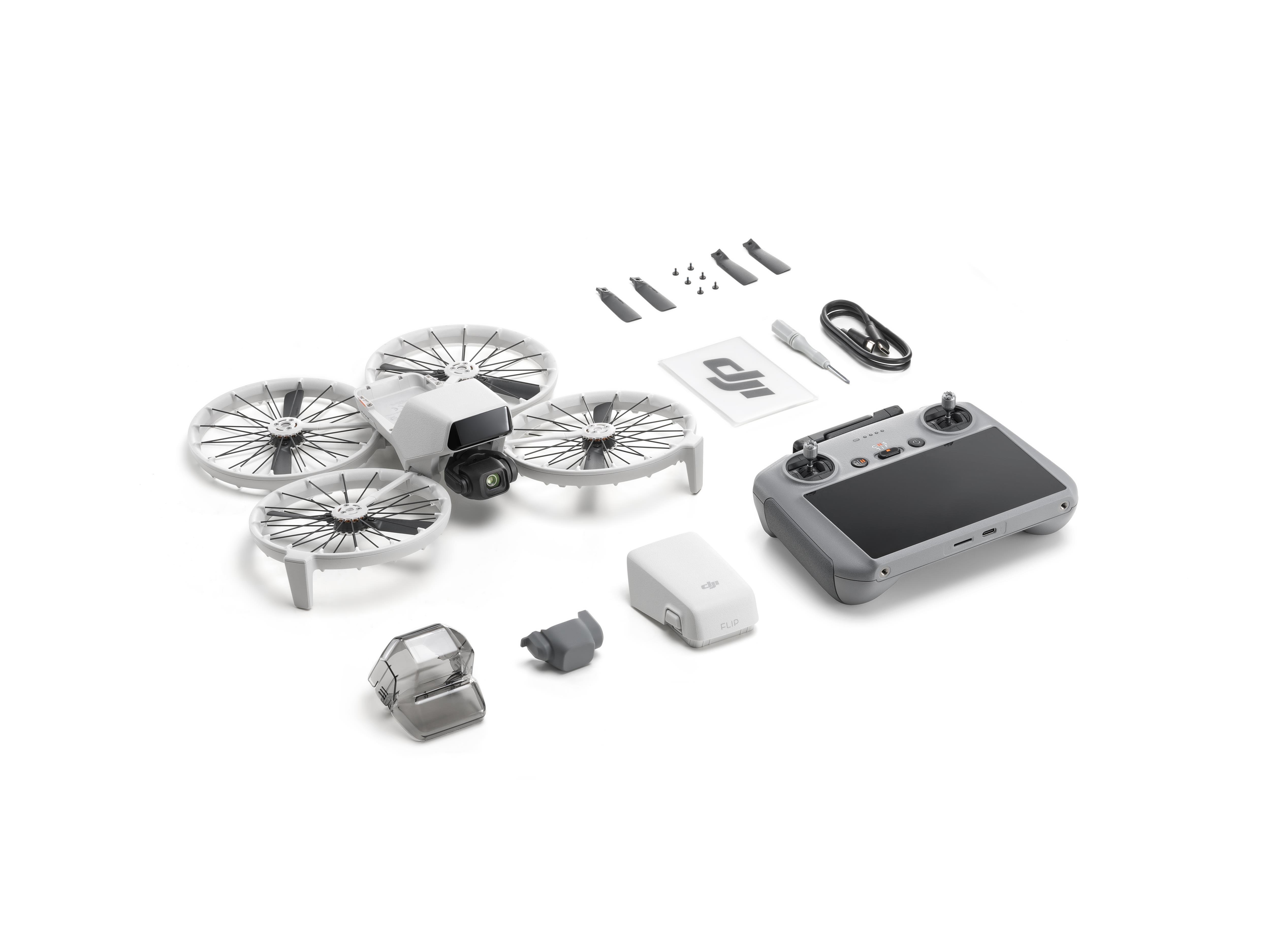 DJI Flip (DJI RC 2) - 128 GB SD Kart Hediyeli