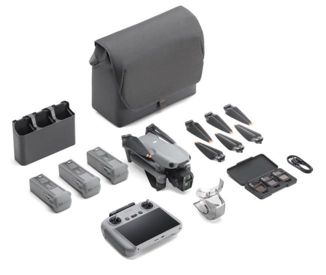 DJI STORE TÜRKİYE - DJI Air 3S Fly More Combo (DJI RC 2)